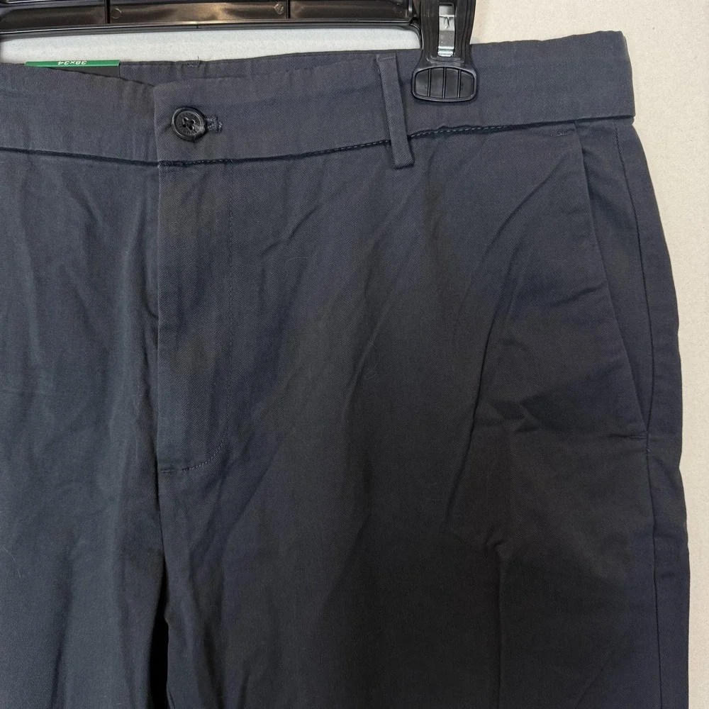Banana Republic Pants Mens 38x34 Gray Slim Fit‎ Chino Tapered Stretch Casual NWT